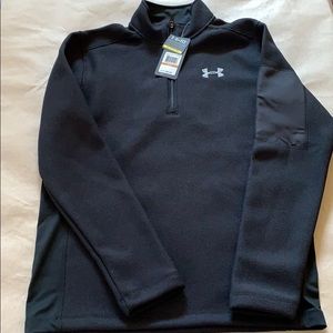 Men’s under armour 1/2 zip sweater size small